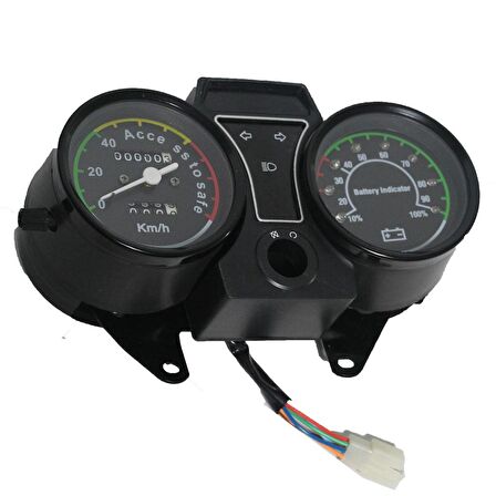 KİLOMETRE SAATİ MEKANİK [60V] - 3 TEKERLEKLİ KASALI MODEL - E-BIKE